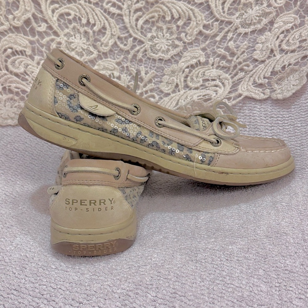 Sperry Slip-Ons | Sequin & Leopard / Cheetah Print